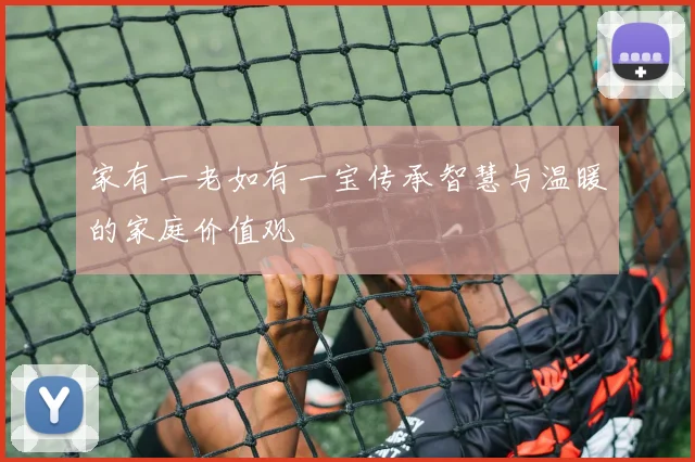 家有一老如有一宝传承智慧与温暖的家庭价值观